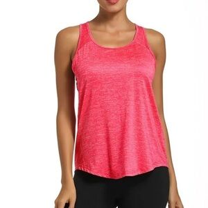 Lululemon- Pink Activewear Workout Tank Top